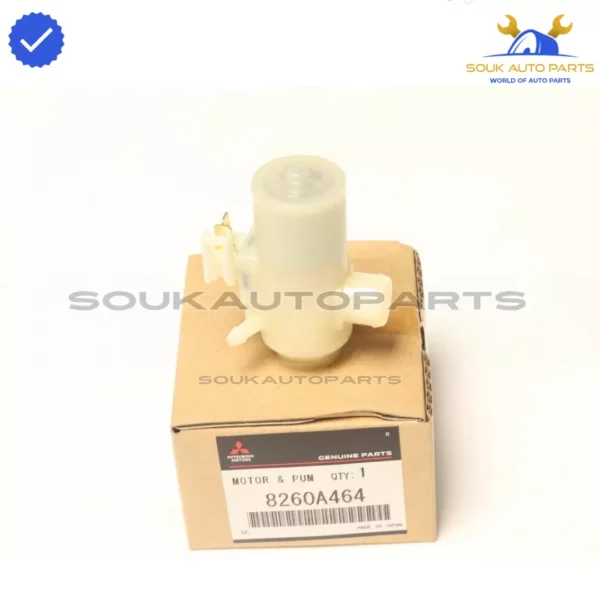 8260A464 Genuine Mitsubishi MOTOR, WINDSHIELD WASH, ELECTRIC