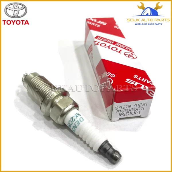 90919-01221 Genuine Toyota SPARK PLUG SET OF 4 Pcs DENSO SK20BGR11 9091901221