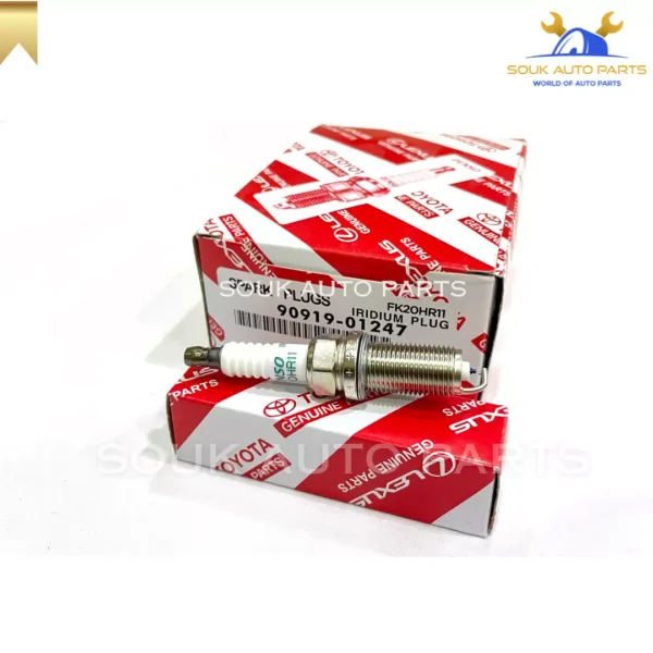 90919-01247 Genuine Toyota Lexus SPARK PLUG BOX (10PCS) Denso FK20HR11 Iridium