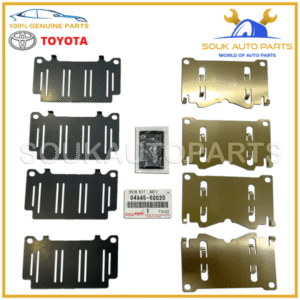 04945-60020 Genuine Toyota SHIM KIT, ANTI SQUEAL, FRONT 0494560020 OEM LX470 - Image 2