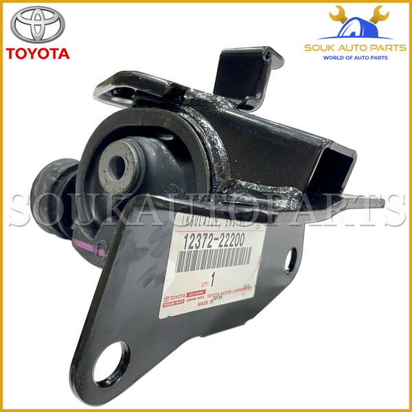 12372-22200 Genuine Toyota INSULATOR, ENGINE MOUNTING, LH(FOR TRANSVERSE ENGINE)