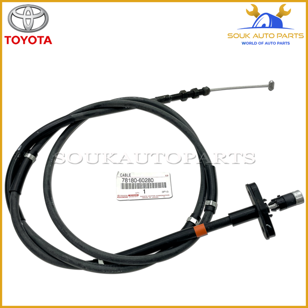 78180-60280 Genuine Toyota CABLE ASSY, ACCELERATOR CONTROL LX450 1FZ