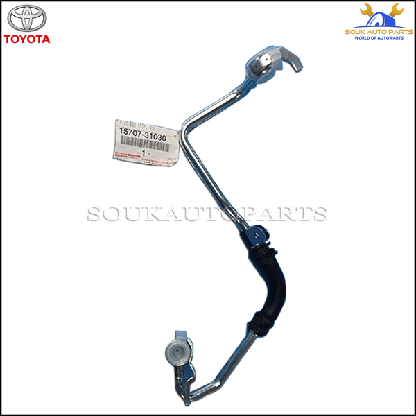 15707-31030 Genuine Toyota PIPE SUB-ASSY, OIL 1570731030 CAMRY LEXUS RX350 2GRFE