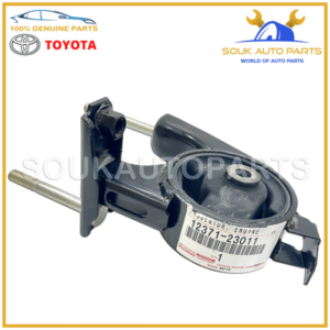 12371-23011 Genuine Toyota INSULATOR, ENGINE MOUNTING, REAR 1237123011 OEM - Image 2
