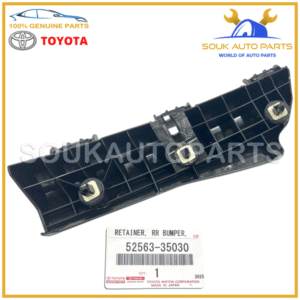 52563-35030 Genuine Toyota RETAINER, REAR BUMPER, UPPER LH 5256335030 OEM - Image 3