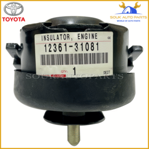 12361-31081 Genuine Toyota INSULATOR, ENGINE MOUNTING, FRONT