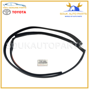 67887-50030 Genuine Toyota WEATHERSTRIP, REAR DOOR, NO.2 RH 6788750030 OEM - Image 2
