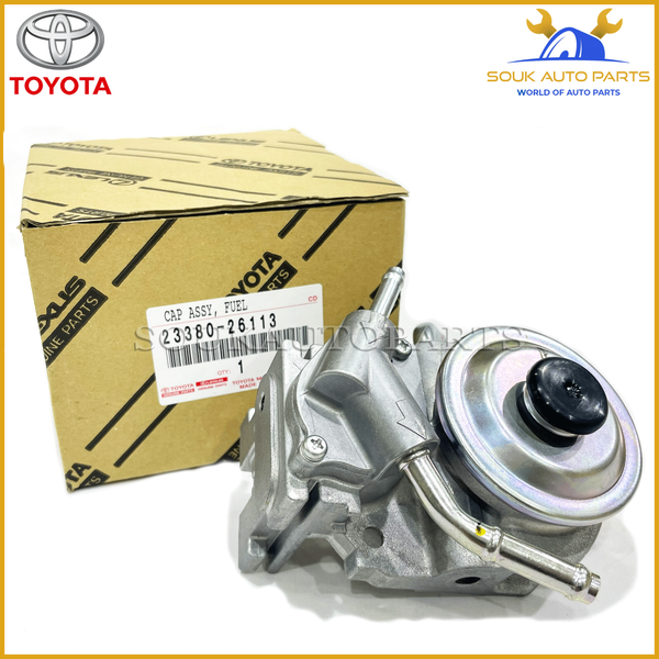 23380-26113 Genuine Toyota CAP ASSY, FUEL FILTER 2338026113 OEM