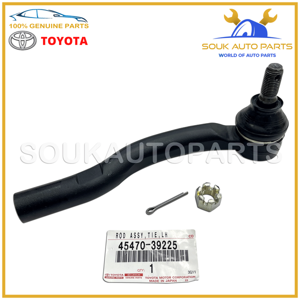 45470-39225 Genuine Toyota ROD ASSY, TIE, LH 4547039225 OEM