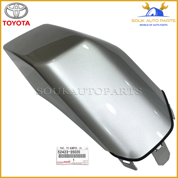 52423-35020 Genuine Toyota PAD, FRONT BUMPER, LH 5242335020 OEM