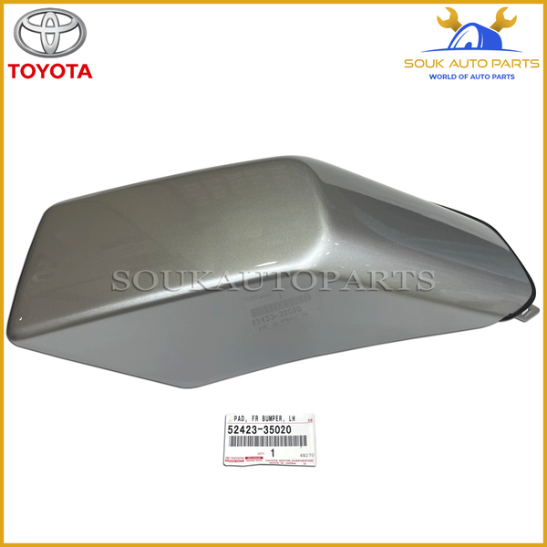 52423-35020 Genuine Toyota PAD, FRONT BUMPER, LH 5242335020 OEM