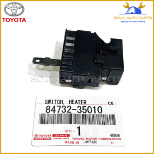 84732-35010 Genuine Toyota SWITCH ASSY, HEATER BLOWER 8473235010 OEM - Image 3