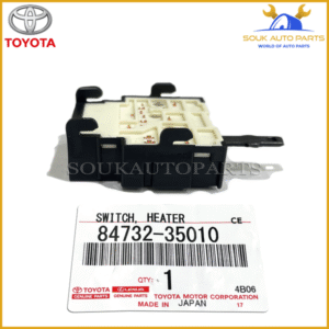 84732-35010 Genuine Toyota SWITCH ASSY, HEATER BLOWER 8473235010 OEM - Image 4