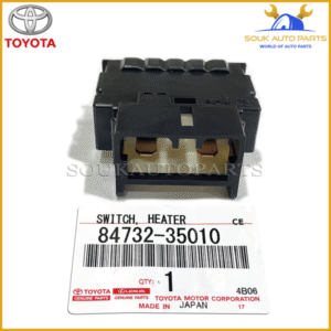 84732-35010 Genuine Toyota SWITCH ASSY, HEATER BLOWER 8473235010 OEM - Image 5