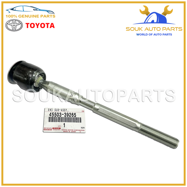 45503-39265 Genuine Toyota END SUB-ASSY, STEERING RACK For Toyota 4Runner GX470