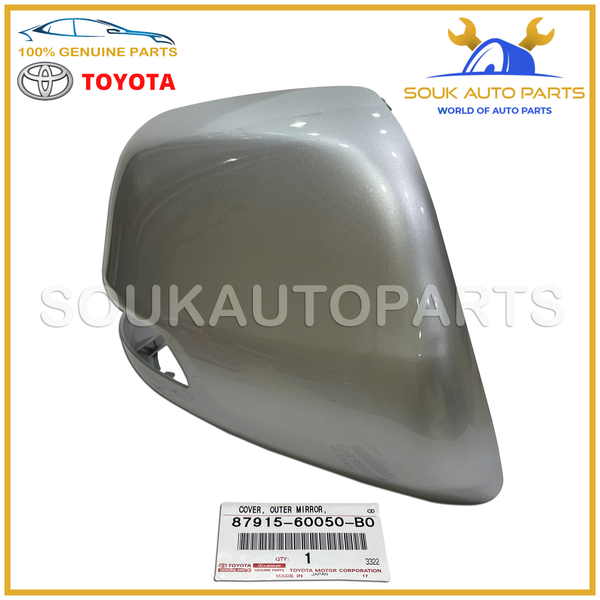 87915-60050-B0 Genuine Toyota COVER, OUTER MIRROR, RH OEM LAND CRUISER PRADO