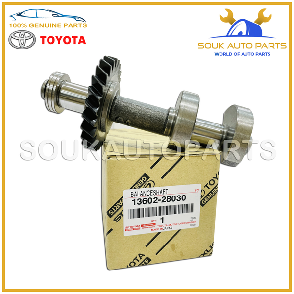 13602-28030 Genuine Toyota BALANCE SHAFT SUB-ASSY,NO.2 1AZFE 2AZFE 2AZFSE 2AZFXE