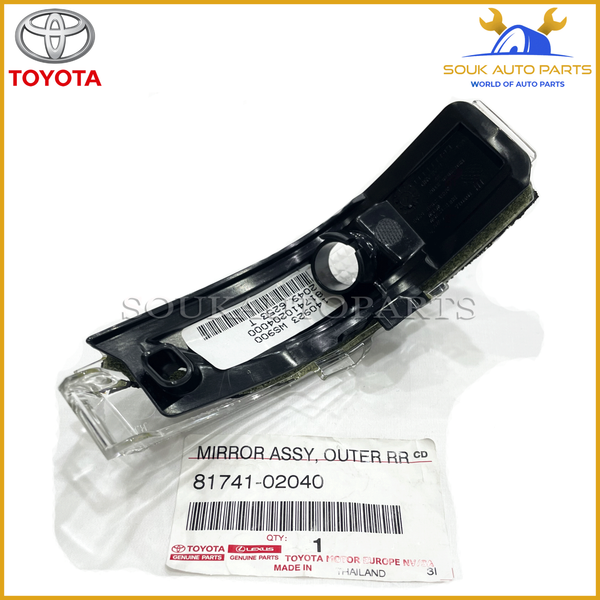 81741-02040 Genuine Toyota LENS, SIDE TURN SIGNAL LAMP, LH 8174102040 OEM