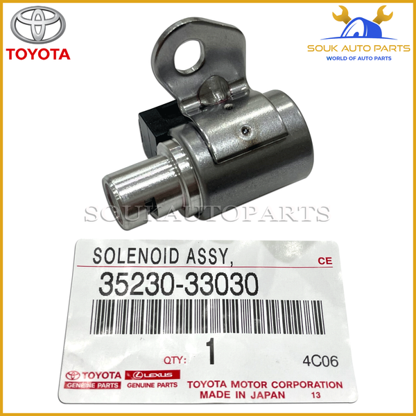 35230-33030 Genuine Toyota SOLENOID ASSY, TRANSMISSION 3WAY, NO.2 3523033030 OEM