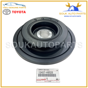 13407-46020 Genuine Toyota CRANKSHAFT HARMONIC BALANCER PULLEY Lexus IS300 SC400