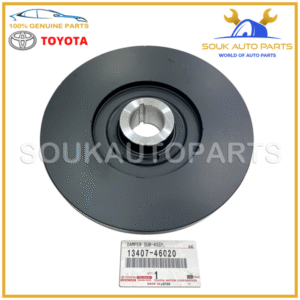 13407-46020 Genuine Toyota CRANKSHAFT HARMONIC BALANCER PULLEY Lexus IS300 SC400