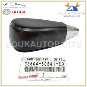 33504-60241-E0 Genuine Toyota KNOB SUB-ASSY SHIFT 3350460241E0 OEM - Image 2
