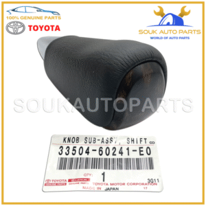 33504-60241-E0 Genuine Toyota KNOB SUB-ASSY SHIFT 3350460241E0 OEM - Image 3