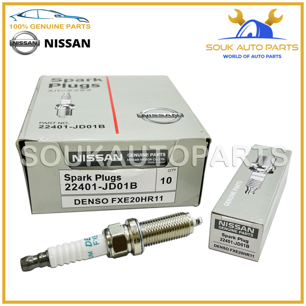22401-JD01B SPARK PLUG IRIDIUM For Nissan ALTIMA SENTRA ROGUE FXE20HR11