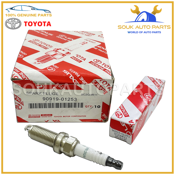 90919-01253 Genuine Toyota SPARK PLUG SET OF 4 IRIDIUM COROLLA PRIUS RAV4 YARIS