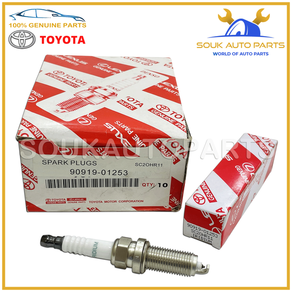 90919-01253 Genuine Toyota SPARK PLUG SET OF 4 IRIDIUM COROLLA PRIUS RAV4 YARIS