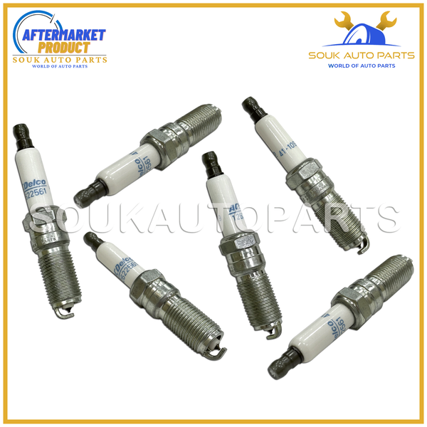 41-109 IRIDIUM SPARK PLUG SET 6Pcs 12622561 For GMC CADILLAC CHEVROLET BUICK GTX