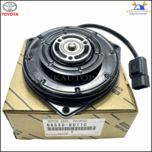 88550-60110 Genuine Toyota MOTOR ASSY, BLOWER (FOR CONDENSER) 8855060110 OEM