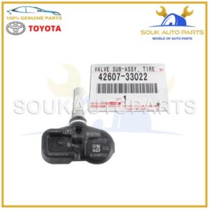 42607-33022 Genuine Toyota VALVE SUB-ASSY TIRE, 4260733022 OEM