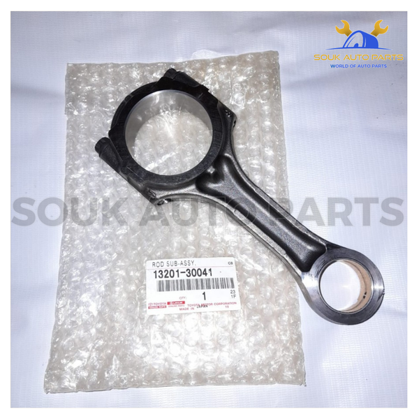 13201-30041 Genuine Toyota ROD SUB ASSY, CONNECTING 2KD-FTV HILUX VIGO 2.5Ltr