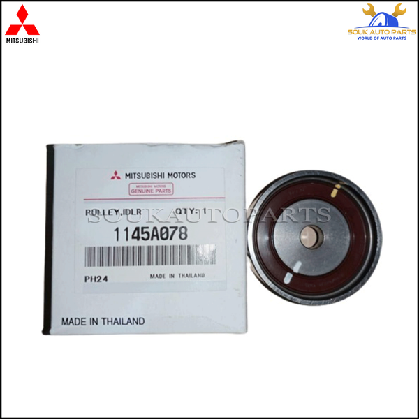 1145A078 Genuine OEM Mitsubishi PULLEY, TIMING BELT IDLER