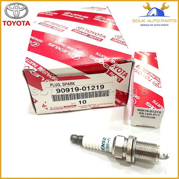 90919-01219 Genuine Toyota Lexus SPARK PLUGS (10 PCS BOX) 1GZFE