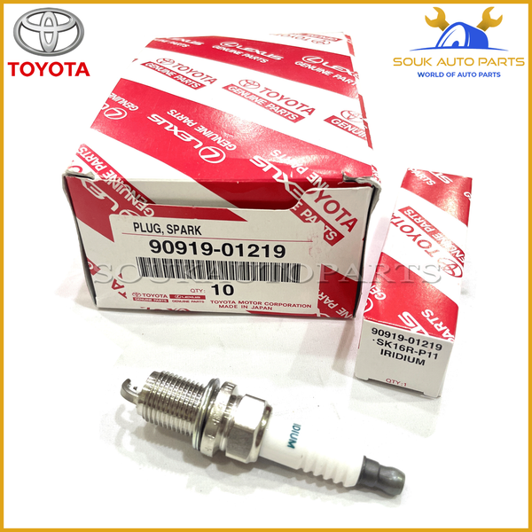 90919-01219 Genuine Toyota Lexus SPARK PLUGS (10 PCS BOX) 1GZFE