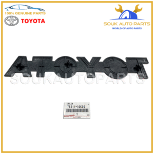 75311-90K00 Genuine Toyota EMBLEM, RADIATOR GRILLE (OR FRONT PANEL) 7531190K00 - Image 2