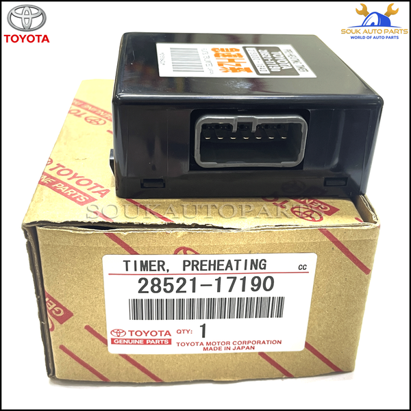 28521-17190 Genuine Toyota TIMER, PREHEATING 2852117190 OEM