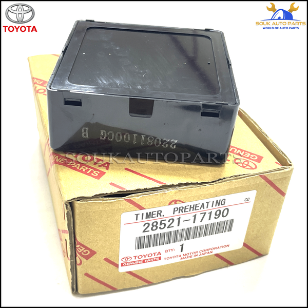 28521-17190 Genuine Toyota TIMER, PREHEATING 2852117190 OEM
