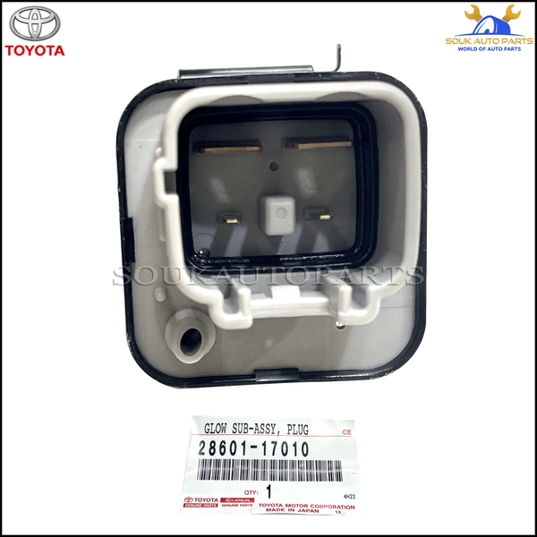 28601-17010 Genuine Toyota RELAY ASSY, GLOW PLUG (SUB) 2860117010 OEM