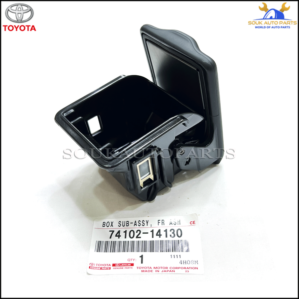 74102-14130 Genuine Toyota BOX SUB-ASSY, FRONT ASH RECEPTACLE 7410214130 OEM