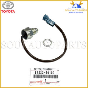 84222-60100 Genuine Toyota SWITCH, TRANSFER INDICATOR, NO.3 8422260100 OEM - Image 2