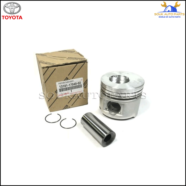 13101-17040-02 Genuine Toyota PISTON SUB-ASSY W/PIN 1HDT Land Cruiser Diesel