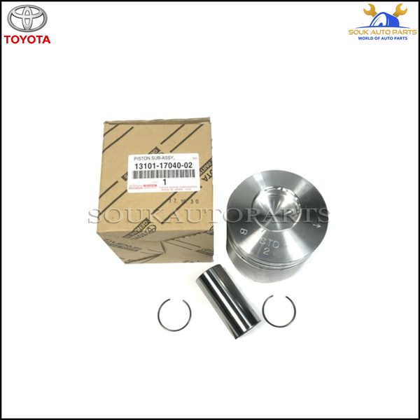 13101-17040-02 Genuine Toyota PISTON SUB-ASSY W/PIN 1HDT Land Cruiser Diesel