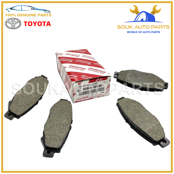 04466-30030 Genuine Toyota Lexus PAD KIT, DISC BRAKE, REAR SUPRA