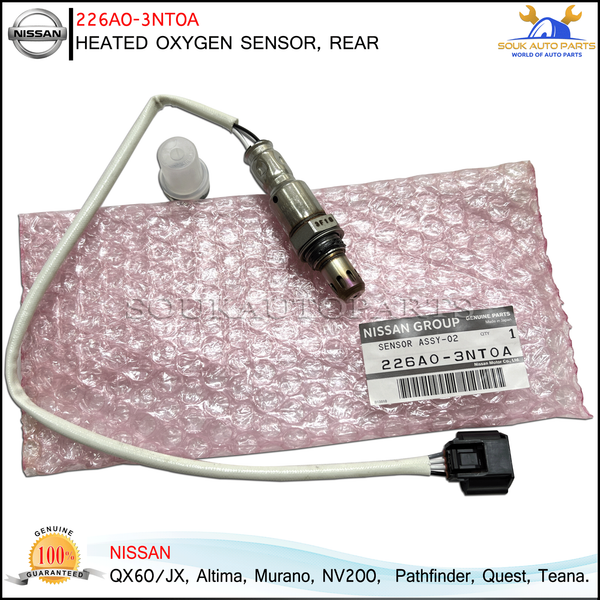 226A0-3NT0A Genuine Nissan HEATED OXYGEN SENSOR, REAR OEM