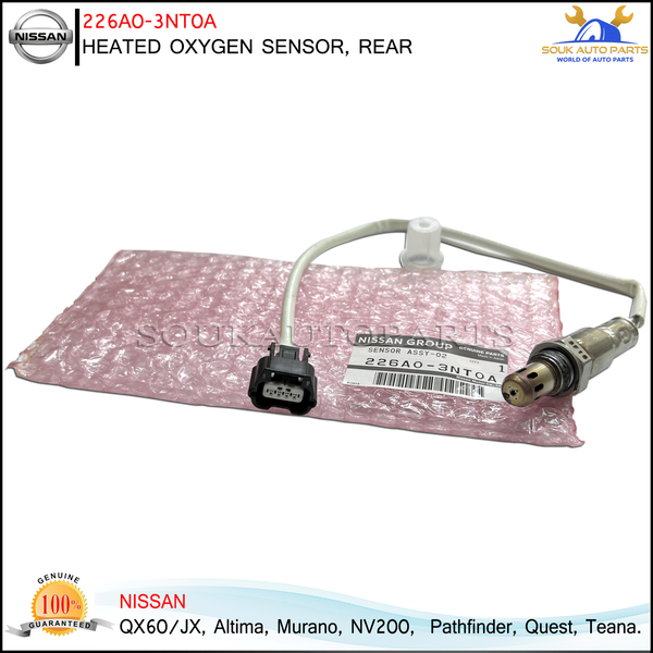 226A0-3NT0A Genuine Nissan HEATED OXYGEN SENSOR, REAR OEM