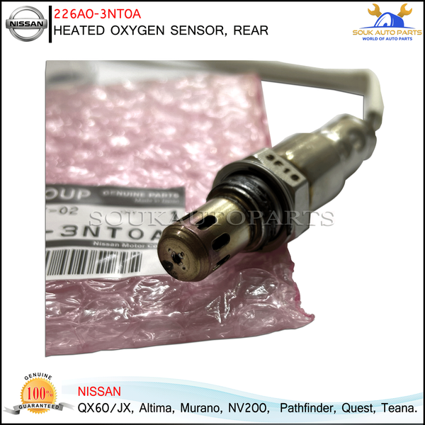 226A0-3NT0A Genuine Nissan HEATED OXYGEN SENSOR, REAR OEM