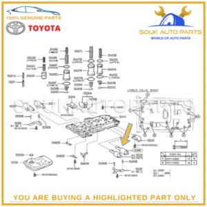 35280-30050 Genuine Toyota SOLENOID ASSY, LOCK UP CONTROL 3528030050 OEM